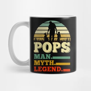 Pops Man Myth Legend Father's Day Gifts Mug